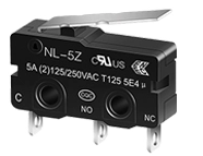 Высокочувствительный микровыключатель с пружинным шарниром